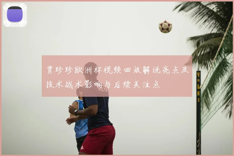 贾珍珍欧洲杯视频回放解说亮点及技术战术影响与后续关注点